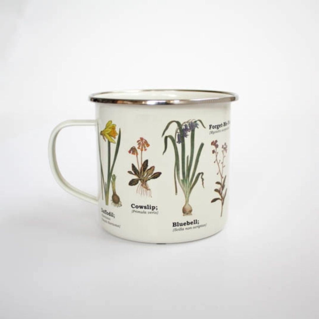 Wildflower Enamel Mug