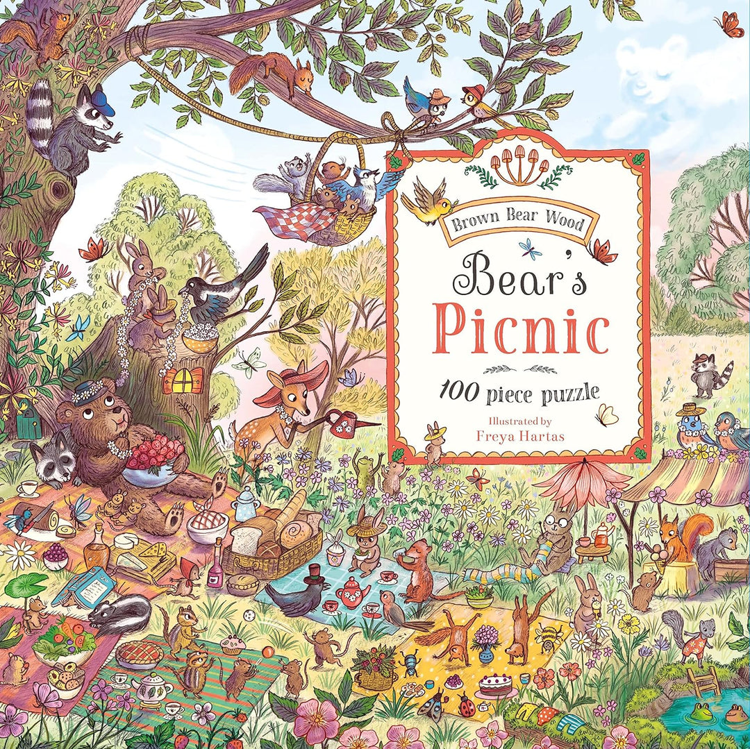 Bear's Picnic 100-Piece Puzzle