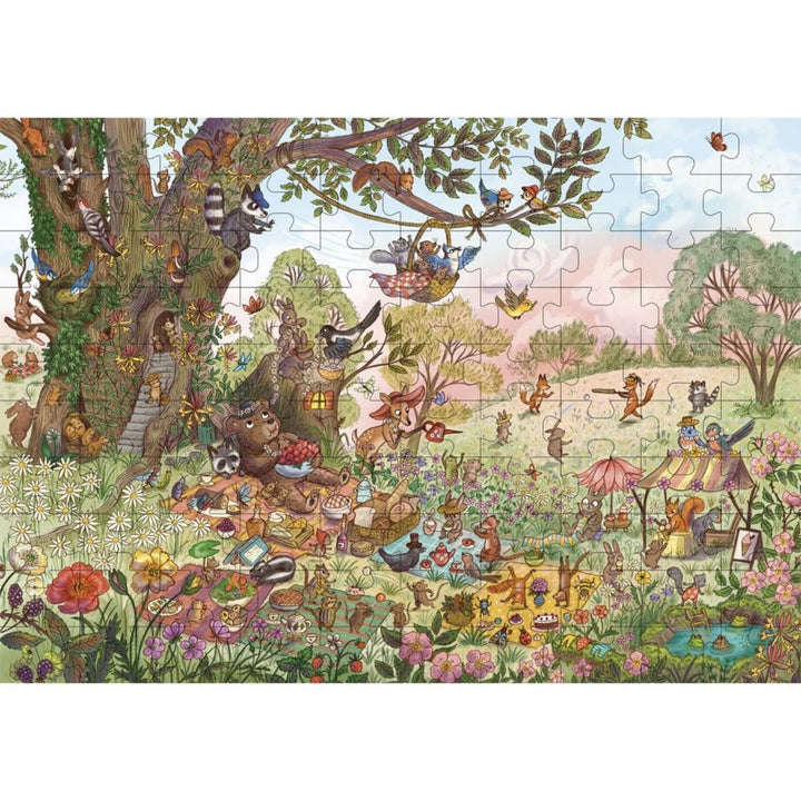 Bear's Picnic 100-Piece Puzzle