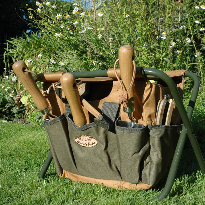2-in-1 Tool/Plant Bag & Stool