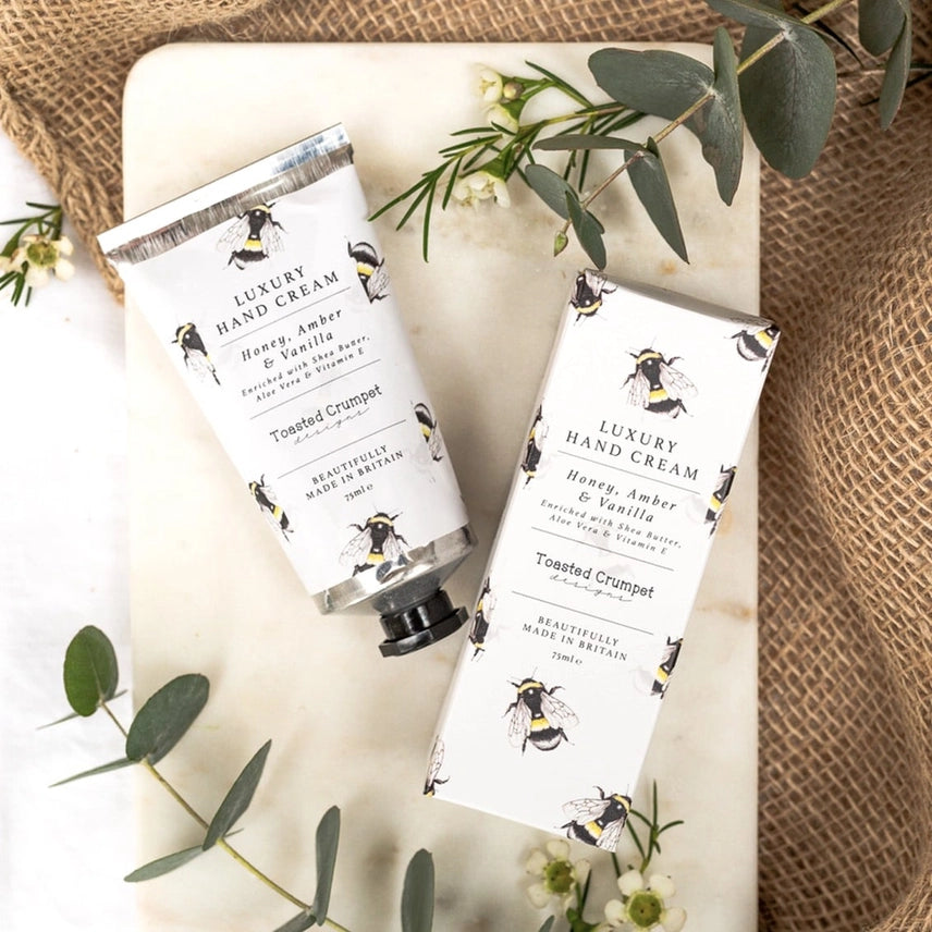 Honey, Amber & Vanilla Luxury Hand Cream (Bee Collection)