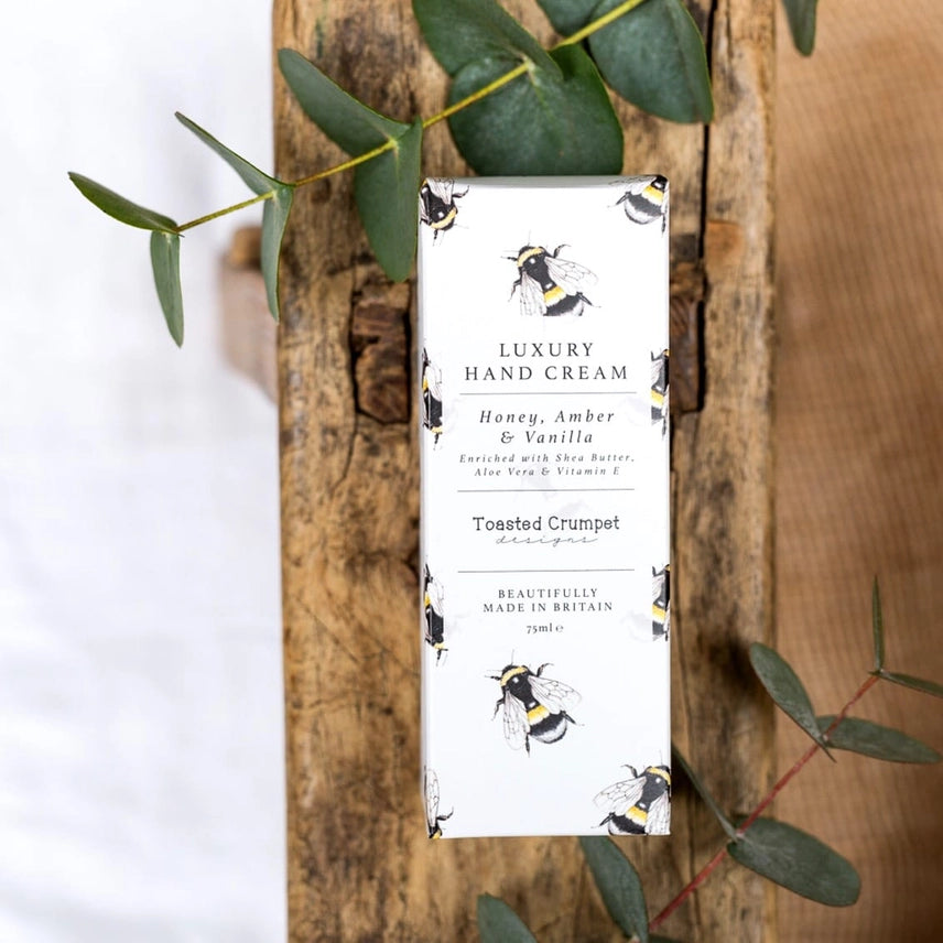 Honey, Amber & Vanilla Luxury Hand Cream (Bee Collection)