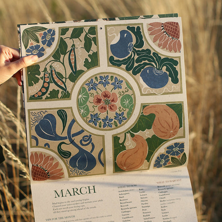 2026 Growing Through the Seasons Calendar - Isla Middleton