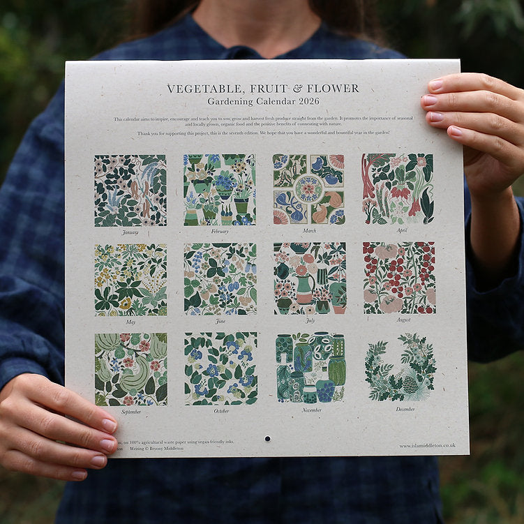 2026 Growing Through the Seasons Calendar - Isla Middleton