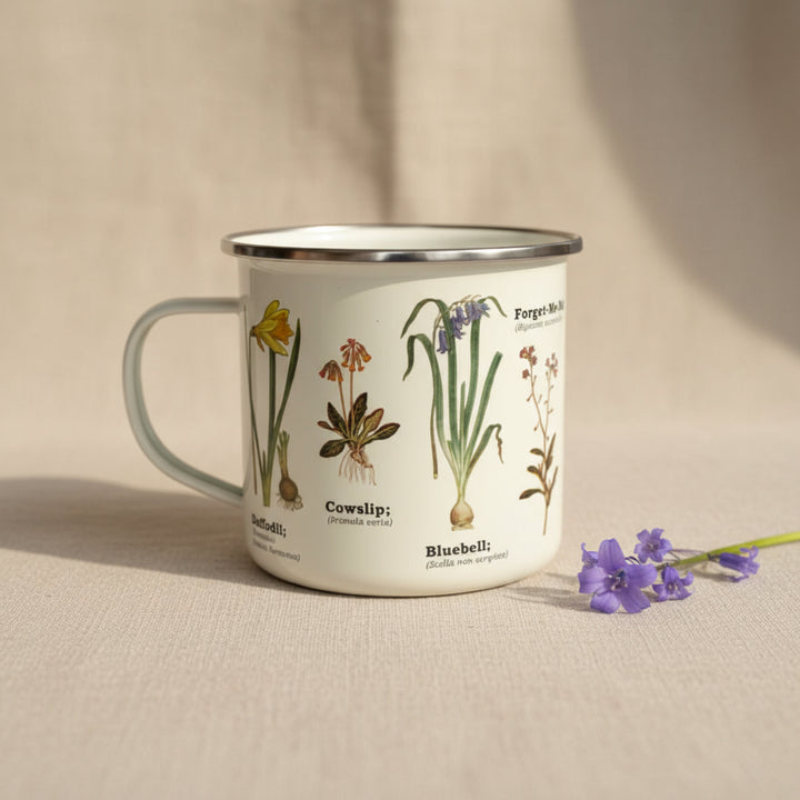 Wildflower Enamel Mug