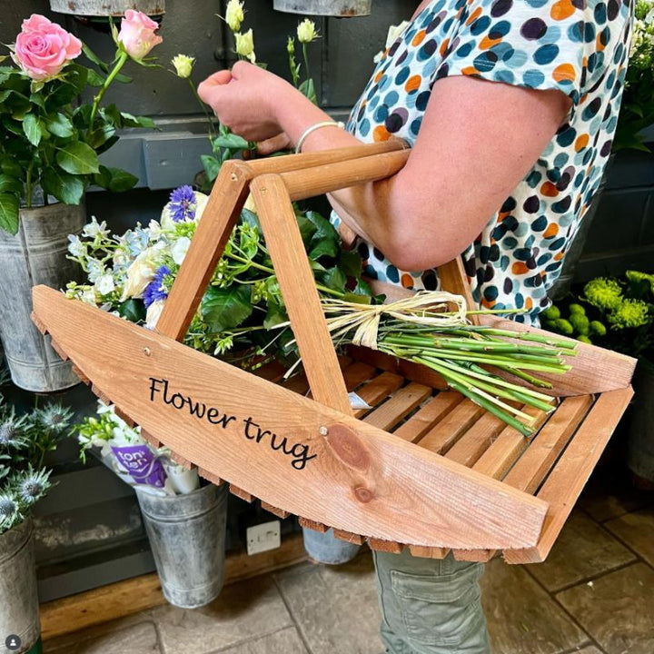 Wooden Flower Trug