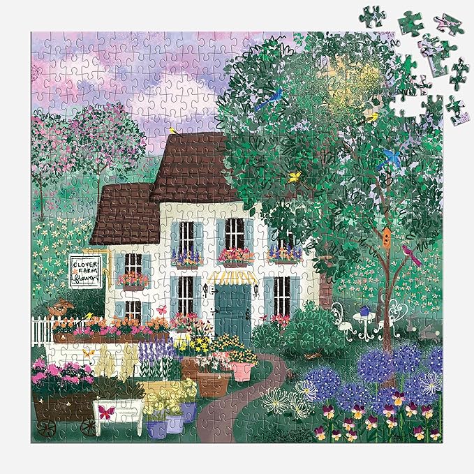Completed Garden Path jigsaw puzzle