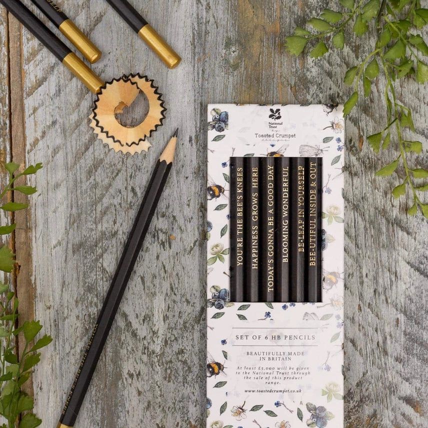 Wildflower Meadows Set of 6 Pencils